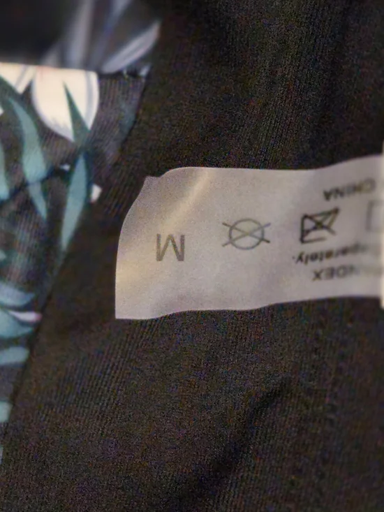 Flamingo Print Swim Top & Shorts Set - Navy with Pink Flamingos - Picture 2 of 2